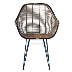 Rendez Vous Déco Fauteuils Fauteuil En Rotin Naturel Foncé -Fauteuils, poufs et repose-pieds Soldes fauteuil en rotin naturel fonce 4