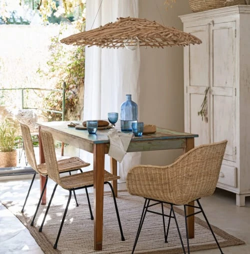 Maisons Du Monde Assises Fauteuil En Rotin Tressé 6 Maisons Du Monde Assises Fauteuil En Rotin Tressé – Image 6