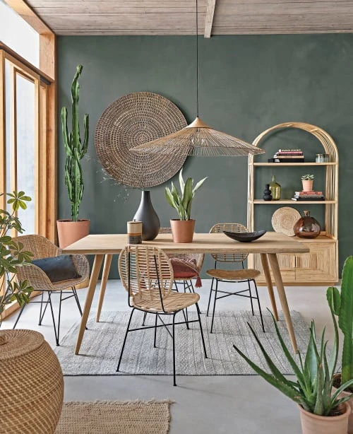 Maisons Du Monde Assises Fauteuil En Rotin Tressé 5 Maisons Du Monde Assises Fauteuil En Rotin Tressé – Image 5