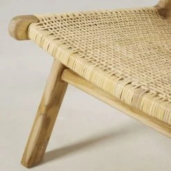 Maisons Du Monde Fauteuils Fauteuil En Rotin Tressé -Fauteuils, poufs et repose-pieds Soldes fauteuil en rotin tresse 1000 3 38 188023 5