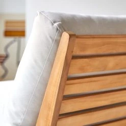 Tikamoon Fauteuils Fauteuil En Teck Massif -Fauteuils, poufs et repose-pieds Soldes fauteuil en teck massif 2