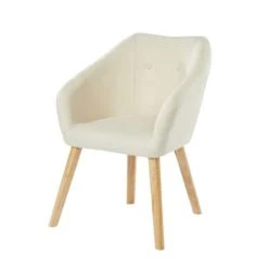 Baita Fauteuils Fauteuil En Tissu 1 Place Blanc Crème 11 Baita Fauteuils Fauteuil En Tissu 1 Place Blanc Crème -Fauteuils, poufs et repose-pieds Soldes fauteuil en tissu 1 place blanc creme 6