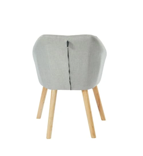 Baita Fauteuils Fauteuil En Tissu 1 Place Gris 5 Baita Fauteuils Fauteuil En Tissu 1 Place Gris – Image 5