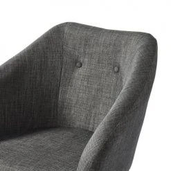 Baita Fauteuils Fauteuil En Tissu 1 Place Gris -Fauteuils, poufs et repose-pieds Soldes fauteuil en tissu 1 place gris 2