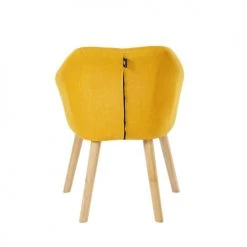 Baita Fauteuils Fauteuil En Tissu 1 Place Jaune -Fauteuils, poufs et repose-pieds Soldes fauteuil en tissu 1 place jaune 10