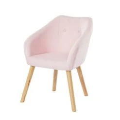 Baita Fauteuils Fauteuil En Tissu 1 Place Gris -Fauteuils, poufs et repose-pieds Soldes fauteuil en tissu 1 place rose