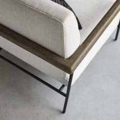 Tikamoon Fauteuils Fauteuil En Tissu -Fauteuils, poufs et repose-pieds Soldes fauteuil en tissu 4