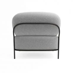 Potiron Paris Fauteuils Fauteuil En Tissu Gris Foncé -Fauteuils, poufs et repose-pieds Soldes fauteuil en tissu gris fonce 2
