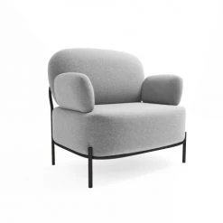Potiron Paris Fauteuils Fauteuil En Tissu Gris Foncé -Fauteuils, poufs et repose-pieds Soldes fauteuil en tissu gris fonce 3