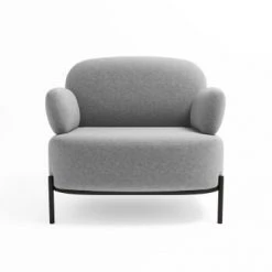 Potiron Paris Fauteuils Fauteuil En Tissu Gris Foncé -Fauteuils, poufs et repose-pieds Soldes fauteuil en tissu gris fonce 5