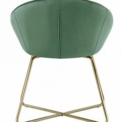 Baita Fauteuils Fauteuil En Velours 1 Place Vert -Fauteuils, poufs et repose-pieds Soldes fauteuil en velours 1 place vert 3