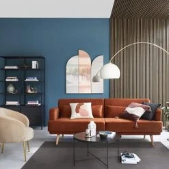 Maisons Du Monde Fauteuils Fauteuil En Velours Beige -Fauteuils, poufs et repose-pieds Soldes fauteuil en velours beige 1000 2 32 209952 6