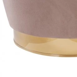 Beliani Fauteuils Fauteuil En Velours Beige -Fauteuils, poufs et repose-pieds Soldes fauteuil en velours beige 11