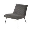 Maisons Du Monde Fauteuils Fauteuil En Velours Côtelé Gris