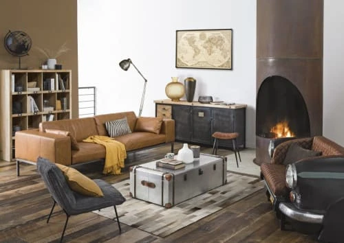 Maisons Du Monde Fauteuils Fauteuil En Velours Côtelé Gris 5 Maisons Du Monde Fauteuils Fauteuil En Velours Côtelé Gris – Image 5