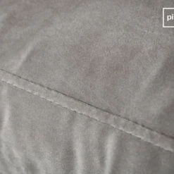 PIB Fauteuils Fauteuil En Velours Gris -Fauteuils, poufs et repose-pieds Soldes fauteuil en velours gris 5