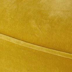 Maisons Du Monde Fauteuils Fauteuil En Velours Jaune -Fauteuils, poufs et repose-pieds Soldes fauteuil en velours jaune 1000 15 0 156415 3