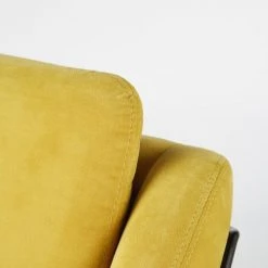 Maisons Du Monde Fauteuils Fauteuil En Velours Jaune Moutarde -Fauteuils, poufs et repose-pieds Soldes fauteuil en velours jaune moutarde 1000 13 6 174994 3