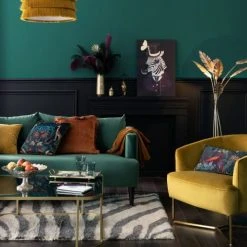 Maisons Du Monde Fauteuils Fauteuil En Velours Jaune Moutarde -Fauteuils, poufs et repose-pieds Soldes fauteuil en velours jaune moutarde 1000 3 33 209953 6