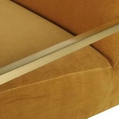 Maisons Du Monde Fauteuils Fauteuil En Velours Jaune Pieds En Acier Doré -Fauteuils, poufs et repose-pieds Soldes fauteuil en velours jaune pieds en acier dore 1000 8 36 220124 7