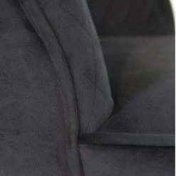 Pirouette Paris Fauteuils Fauteuil En Velours Matelassé Noir Pieds En Métal Noir 10 Pirouette Paris Fauteuils Fauteuil En Velours Matelassé Noir Pieds En Métal Noir -Fauteuils, poufs et repose-pieds Soldes fauteuil en velours matelasse noir pieds en metal noir 4