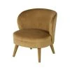 Maisons Du Monde Fauteuils Fauteuil En Velours Ocre