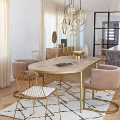 Maisons Du Monde Fauteuils Fauteuil En Velours Taupe Pieds En Métal Coloris Laiton -Fauteuils, poufs et repose-pieds Soldes fauteuil en velours taupe pieds en metal coloris laiton 1000 7 9 198941 6