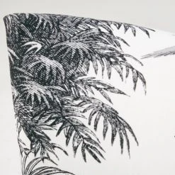 Maisons Du Monde Fauteuils Fauteuil Imprimé Jungle Noir Et Blanc -Fauteuils, poufs et repose-pieds Soldes fauteuil imprime jungle noir et blanc 1000 10 14 185990 3