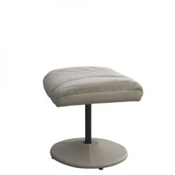 MOYCOR Fauteuils Fauteuil Inclinable Avec Repose Pieds En Fer Noir -Fauteuils, poufs et repose-pieds Soldes fauteuil inclinable avec repose pieds en fer noir 3