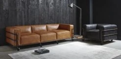 Maisons Du Monde Fauteuils Fauteuil Indus à Roulettes En Cuir Noir Et Métal -Fauteuils, poufs et repose-pieds Soldes fauteuil indus a roulettes en cuir noir et metal 1000 15 20 198337 6