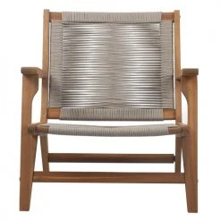 Baita Fauteuils Fauteuil Lounge En Bimatière 1 Place Naturel -Fauteuils, poufs et repose-pieds Soldes fauteuil lounge en bimatiere 1 place naturel 3