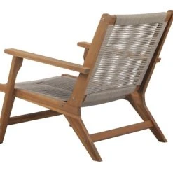 Baita Fauteuils Fauteuil Lounge En Bimatière 1 Place Naturel -Fauteuils, poufs et repose-pieds Soldes fauteuil lounge en bimatiere 1 place naturel 5