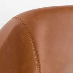 Zuiver Fauteuils Fauteuil Lounge En Cuir Marron -Fauteuils, poufs et repose-pieds Soldes fauteuil lounge en cuir marron 11