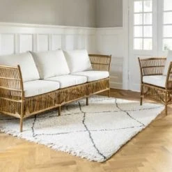 Sika Design Fauteuils Fauteuil Lounge En Rotin -Fauteuils, poufs et repose-pieds Soldes fauteuil lounge en rotin 2