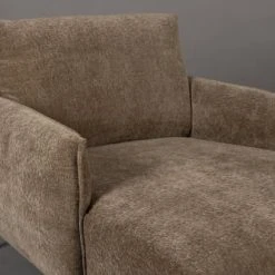 Dutchbone Fauteuils Fauteuil Lounge En Tissu Café -Fauteuils, poufs et repose-pieds Soldes fauteuil lounge en tissu cafe 2