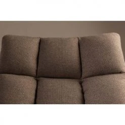 Dutchbone Fauteuils Fauteuil Lounge En Tissu Gris -Fauteuils, poufs et repose-pieds Soldes fauteuil lounge en tissu gris 3