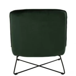 Hellin Fauteuils Fauteuil Moderne En Tissu Et Métal -Fauteuils, poufs et repose-pieds Soldes fauteuil moderne en tissu et metal 3