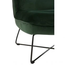 Hellin Fauteuils Fauteuil Moderne En Tissu Et Métal -Fauteuils, poufs et repose-pieds Soldes fauteuil moderne en tissu et metal 5