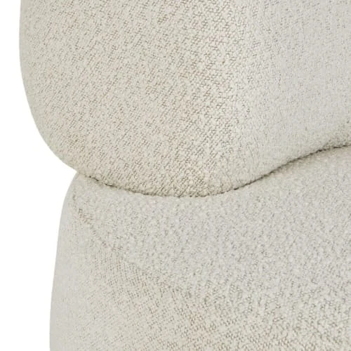 Maisons Du Monde Fauteuils Fauteuil Pivotant à Bouclettes Gris Clair 4 Maisons Du Monde Fauteuils Fauteuil Pivotant à Bouclettes Gris Clair – Image 4