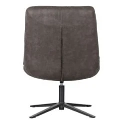 Woood Fauteuils Fauteuil Pivotante Aspect Cuir PU Noir 10 Woood Fauteuils Fauteuil Pivotante Aspect Cuir PU Noir -Fauteuils, poufs et repose-pieds Soldes fauteuil pivotante aspect cuir pu noir 4