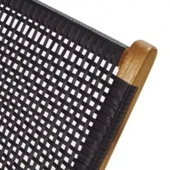 Bois Dessus Bois Dessous Fauteuils Fauteuil Relax Tissage Et Teck -Fauteuils, poufs et repose-pieds Soldes fauteuil relax tissage et teck 5