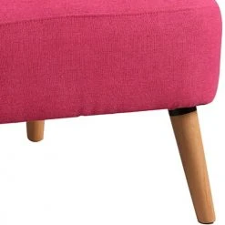 Altobuy Fauteuils Fauteuil Rembourré Tissu Rose -Fauteuils, poufs et repose-pieds Soldes fauteuil rembourre tissu rose 3