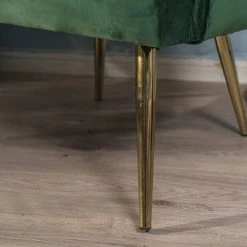 Nordlys Fauteuils Fauteuil Retro En Métal Et Velours Vert 11 Nordlys Fauteuils Fauteuil Retro En Métal Et Velours Vert -Fauteuils, poufs et repose-pieds Soldes fauteuil retro en metal et velours vert 5