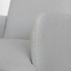 Drawer Fauteuils Fauteuil Rétro En Tissu Chiné Et Pieds Bois Foncé Naturel Chiné -Fauteuils, poufs et repose-pieds Soldes fauteuil retro en tissu chine et pieds bois fonce naturel chine 4