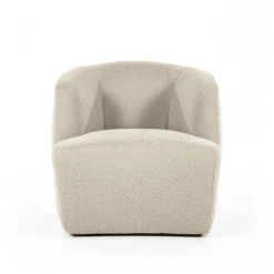 Meubles & Design Fauteuils Fauteuil Rond Avec Accoudoirs En Tissu Beige 9 Meubles & Design Fauteuils Fauteuil Rond Avec Accoudoirs En Tissu Beige -Fauteuils, poufs et repose-pieds Soldes fauteuil rond avec accoudoirs en tissu beige 3
