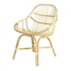 Zago Fauteuils Fauteuil Rotin Naturel -Fauteuils, poufs et repose-pieds Soldes fauteuil rotin naturel 3