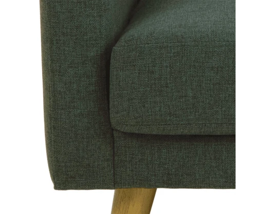 Meubles & Design Fauteuils Fauteuil Scandinave En Tissu Pieds Bois 6 Meubles & Design Fauteuils Fauteuil Scandinave En Tissu Pieds Bois – Image 6