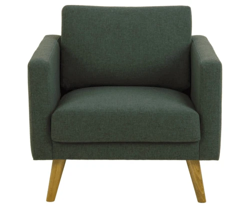 Meubles & Design Fauteuils Fauteuil Scandinave En Tissu Pieds Bois 1 Meubles & Design Fauteuils Fauteuil Scandinave En Tissu Pieds Bois