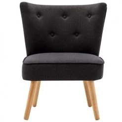 Moloo Fauteuils Fauteuil Scandinave Tissu Gris Pieds Bois -Fauteuils, poufs et repose-pieds Soldes fauteuil scandinave tissu gris pieds bois 10