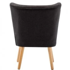 Moloo Fauteuils Fauteuil Scandinave Tissu Gris Pieds Bois -Fauteuils, poufs et repose-pieds Soldes fauteuil scandinave tissu gris pieds bois 8